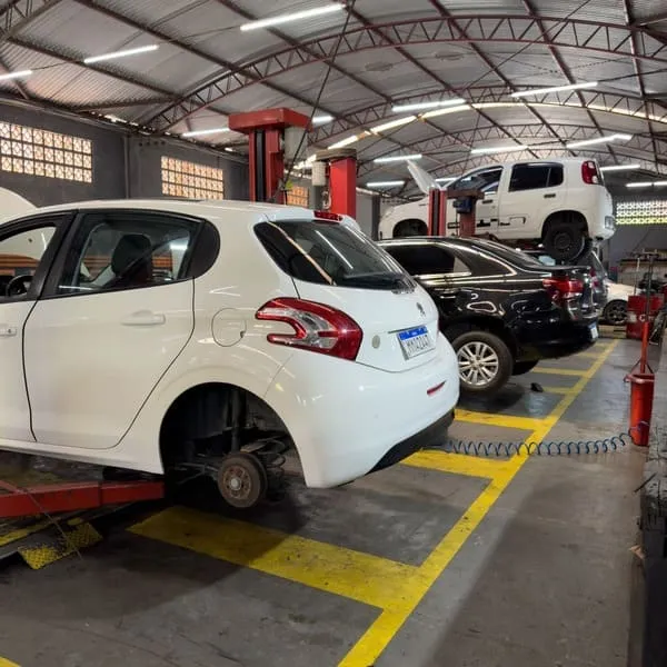 Técnico especializado em auto elétrica da Oficina Mecânica Borges