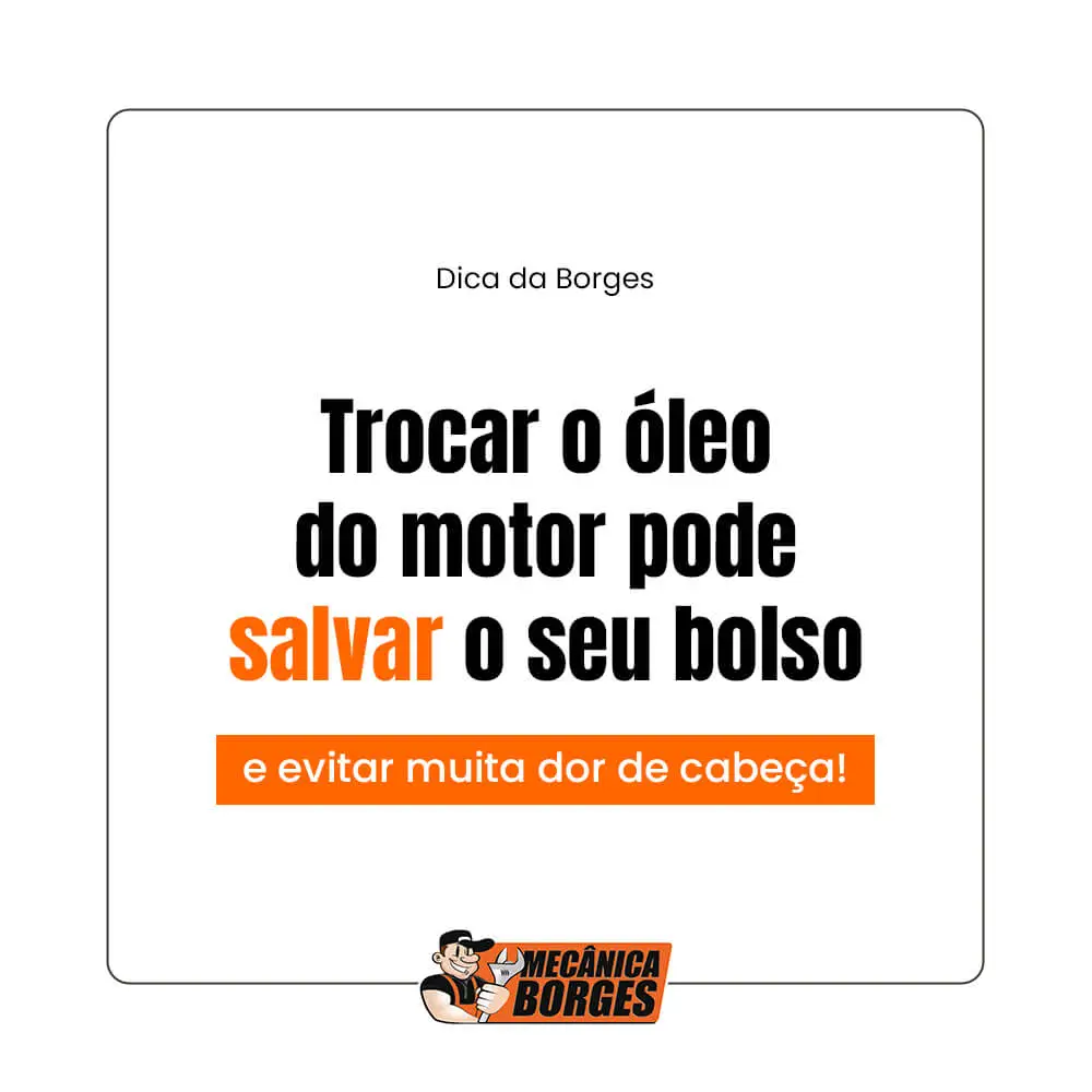 Mantenha o bom funcionamento do seu veículo com a troca de óleo na Borges, em Biguaçu. Evite dores de cabeça, economize e prolongue a vida útil do motor com manutenção preventiva